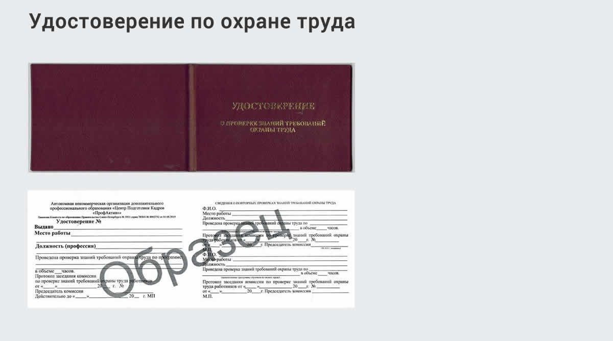  Дистанционное повышение квалификации по охране труда и оценке условий труда СОУТ в Кизляре