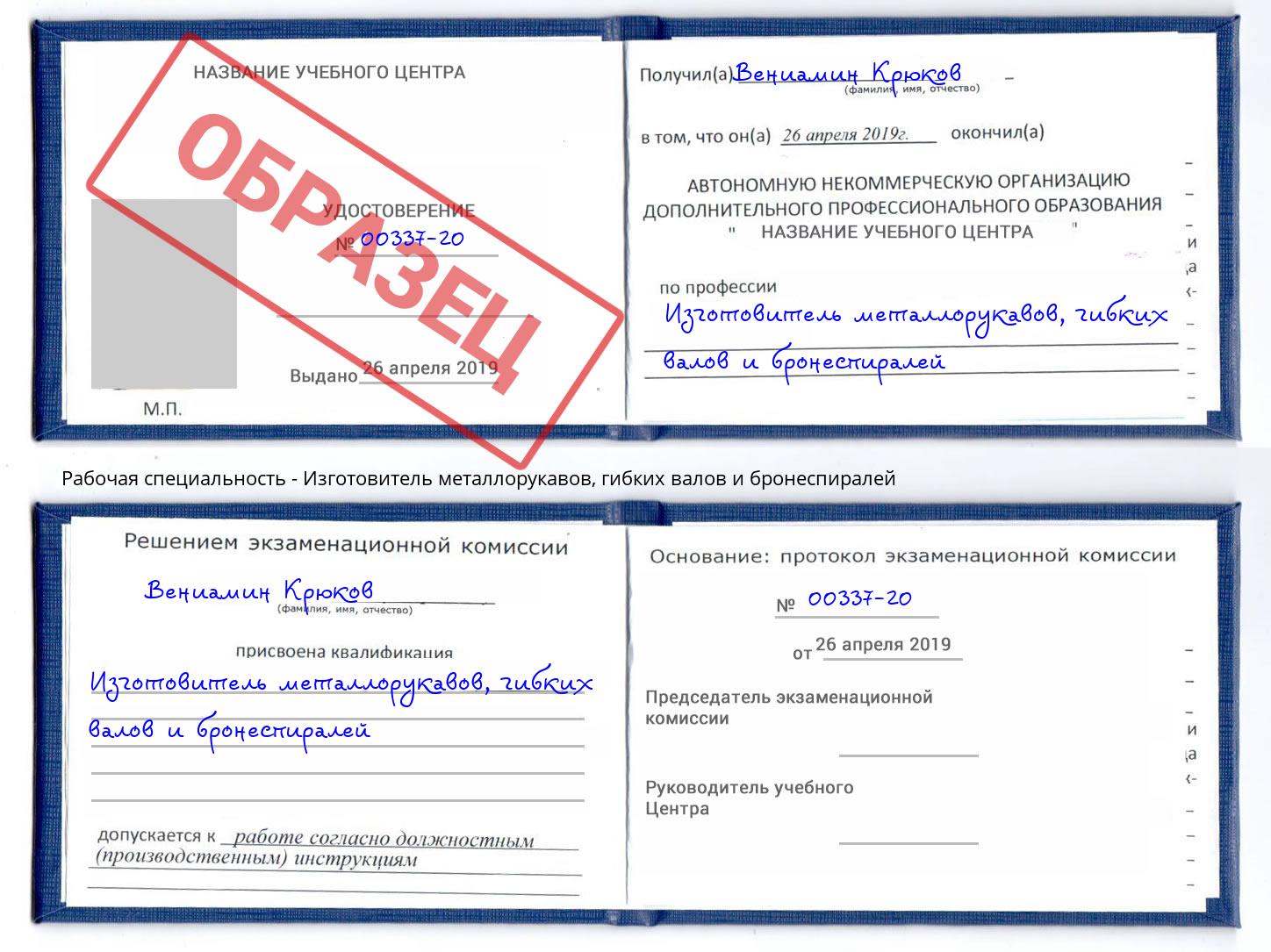 Изготовитель металлорукавов, гибких валов и бронеспиралей Кизляр