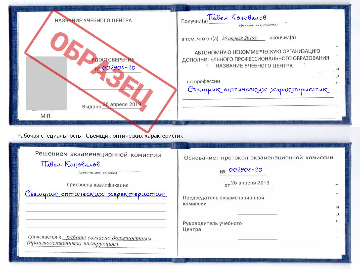 Съемщик оптических характеристик Кизляр