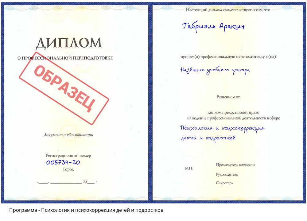 Психология и психокоррекция детей и подростков Кизляр